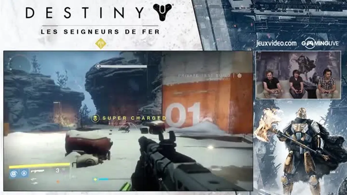 Gamescom 2016, Destiny : Seigneurs de Fer (Rise of Iron), pourquoi ça a chauffé