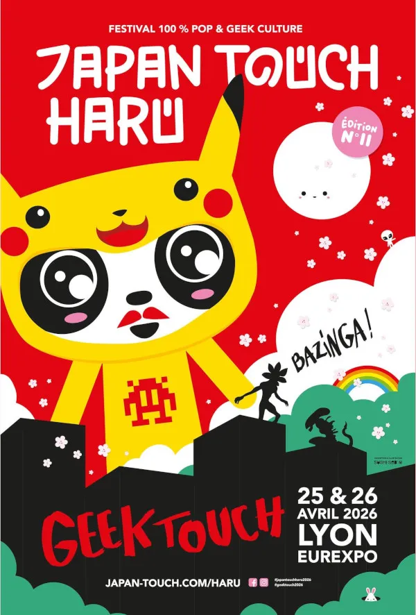 Japan Touch Haru & Geek Touch : ton agenda pour Lyon les 4-5 avril 2026