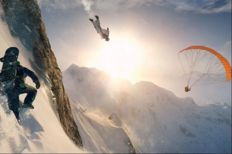 Ubisoft part en freeride avec Steep, la neige, le vent et beaucoup de risk