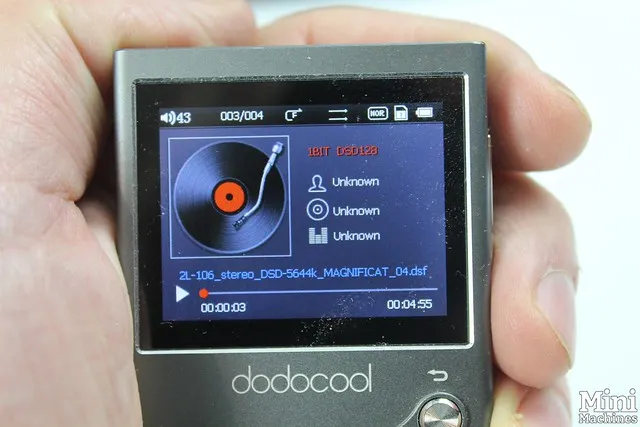 Test : lecteur MP3 Hi‑Res Dodocool DA‑106, petit, cheap et qui envoie du lourd